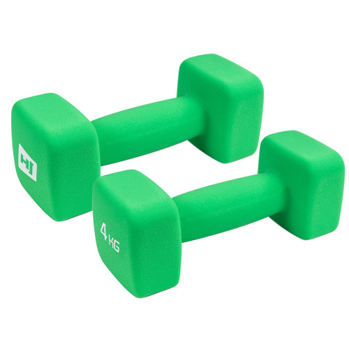 Гантель  Hop-Sport 2x4 кг неопренові для фітнесу HS-V040DS - фото №3