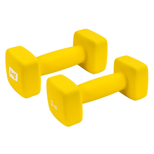 Гантель  Hop-Sport 2x3 кг неопреновые для фитнеса HS-V030DS - фото №3