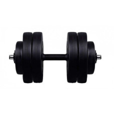 Гантель RN-Sport 23 кг композитные + эспандер BD-23