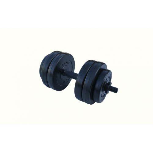 Гантель  RN-Sport 18 кг композитные + эспандер BDone-18 - фото №3
