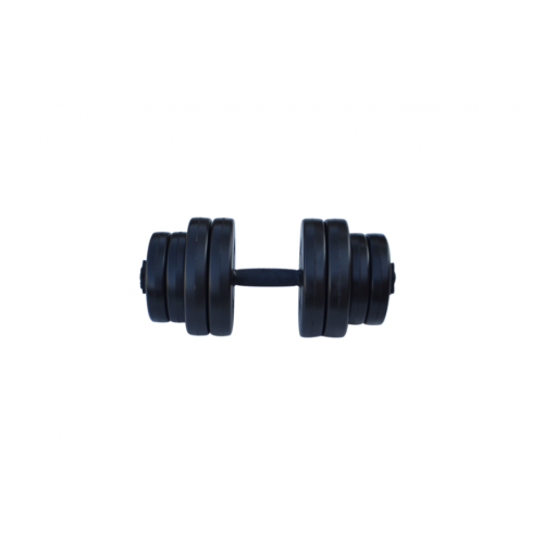 Гантель  RN-Sport 16 кг композитные + эспандер BDone-16 - фото №8
