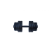 Гантель  RN-Sport 16 кг композитные + эспандер BDone-16 - фото №8