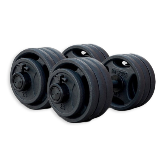 Купити Гантель  RN-Sport 2 x 41 кг олімпійські Olimp_2х41 у Києві - фото №1