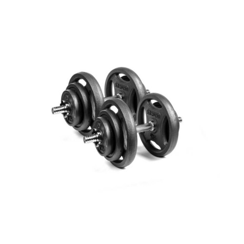 Купить Гантель  RN-Sport 2 x 18.5 кг разборные металлические RN_QTR18х2 в Киеве - фото №1
