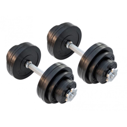 Купить Гантель  RN-Sport 2x15 кг наборные обрезиненные в Киеве - фото №1