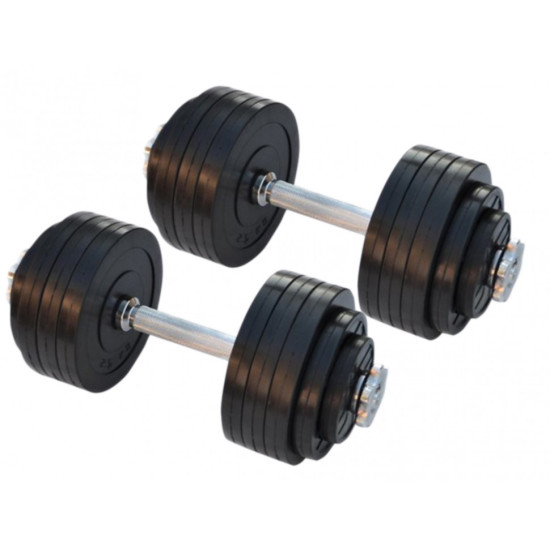 Купить Гантель  RN-Sport 2x20 кг наборные обрезиненные в Киеве - фото №1