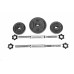 Гантель  RN-Sport 2 x 21 кг металеві розбірні RN_QTR21х2 - фото №6