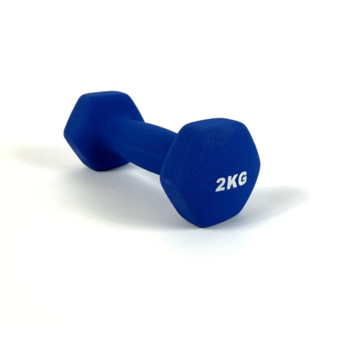 Гантель  RN-Sport 2x2 кг для фитнеса FIT2KGХ2BLUE - фото №2