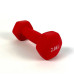 Гантель  RN-Sport 2x2 кг для фитнеса FIT2KGХ2RED - фото №3