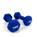 Купить Гантель  RN-Sport 2x3 кг для фитнеса FIT3KGХ2BLUE в Киеве - фото №1