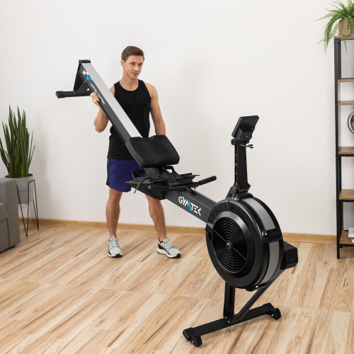 Гребной тренажер  Gymtek XR4000 аэродинамический + телеметрический пояс - фото №15
