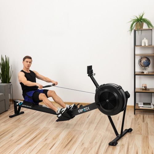 Гребной тренажер  Gymtek XR4000 аэродинамический + телеметрический пояс - фото №13