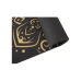 Коврик для фитнеса  Queenfit Mandala TPE 5 мм black-gold - фото №5