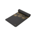 Коврик для фитнеса  Queenfit Mandala TPE 5 мм black-gold - фото №4