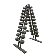 Гантель Newt profi от 1 кг до 10 кг со стойкой