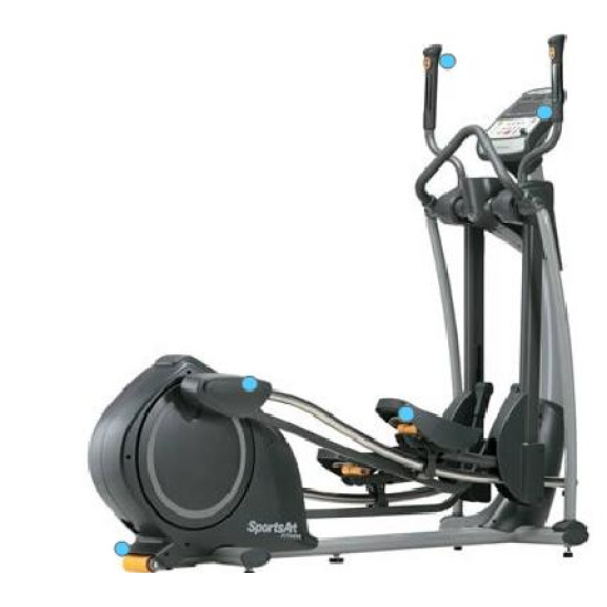 Купить Орбитрек  SportsArt E825 в Киеве - фото №1