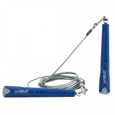 Скакалка LiveUp CABLE JUMPROPE Blue 300cm