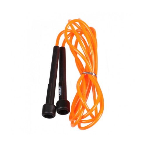 Купить Скакалка  LiveUp PVC JUMP ROPE Black Orange 275cm в Киеве - фото №1