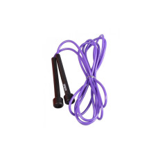 Скакалка LiveUp PVC JUMP ROPE Black Violet 275cm