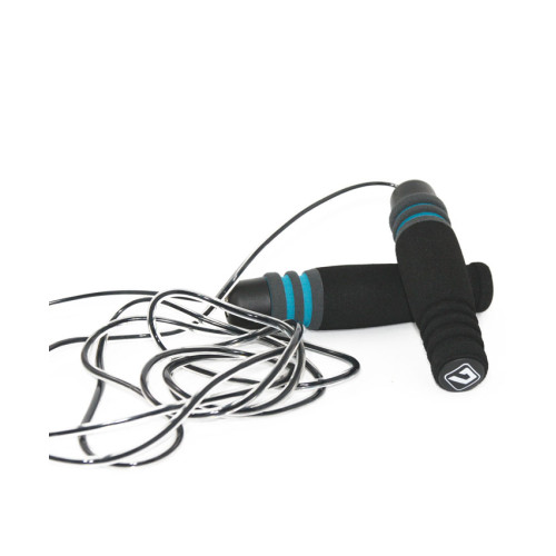Купити Скакалка  LiveUp Jump Rope Black 280cm у Києві - фото №1