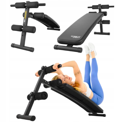    Скамья тренировочная Trex Sport TX-050B для пресса - фото №14