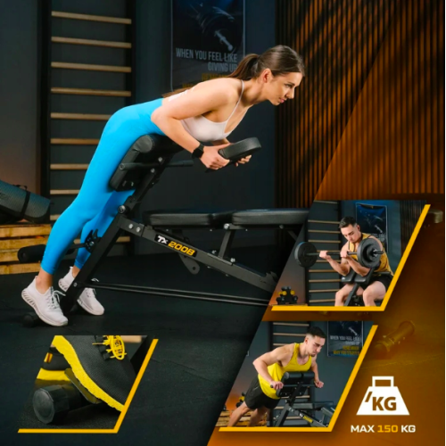    Скамья тренировочная Trex Sport TX-200B с партой Скотта - фото №3