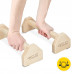 Упоры для отжиманий  4FIZJO 40 см деревянные  - фото №2