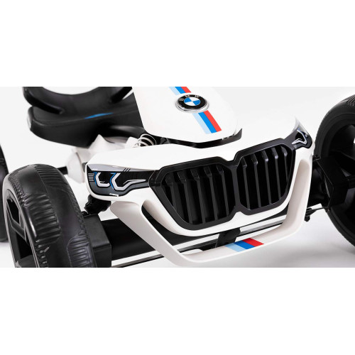 Веломобиль  BERG Reppy BMW Белый - фото №4