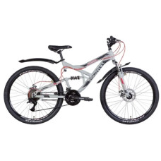 Велосипед Discovery Canyon AM2 DD 26" (сіро-чорний)