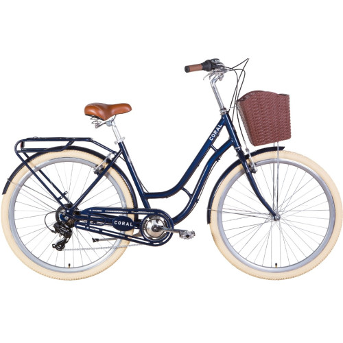 Купить Велосипед  Dorozhnik Coral SHIMANO NEXUS 28" 2022 (темно-серый) в Киеве - фото №1