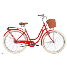 Велосипед Dorozhnik Retro 28" 2022 (помаранчевий)
