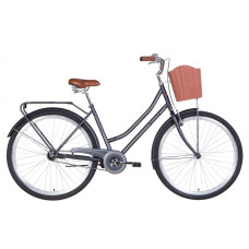 Велосипед Dorozhnik Topaz 28" 2021 (черный)