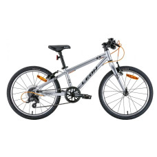 Велосипед Leon GO 7 speed Vbr 20" 2022 (сірий с чорним)