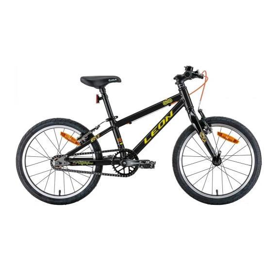 Купить Велосипед  Leon GO Vbr 18" 2022 (желтый с черным) в Киеве - фото №1