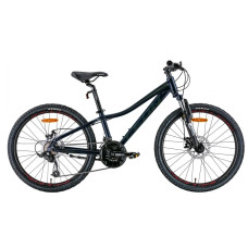 Велосипед Leon Junior AM DD 2022 24"(хакі с черным)