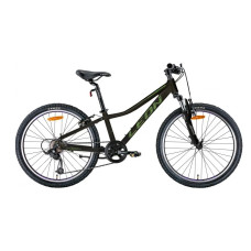 Велосипед Leon Junior AM Vbr 2022 24"(хакі з чорним)