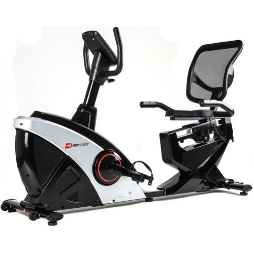 Велотренажер  Hop-Sport HS-070L Helix iConsole+ (silver) - фото №10