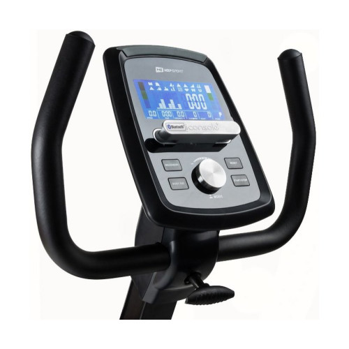 Велотренажер  Hop-Sport HS-070L Helix iConsole+ (silver) - фото №8
