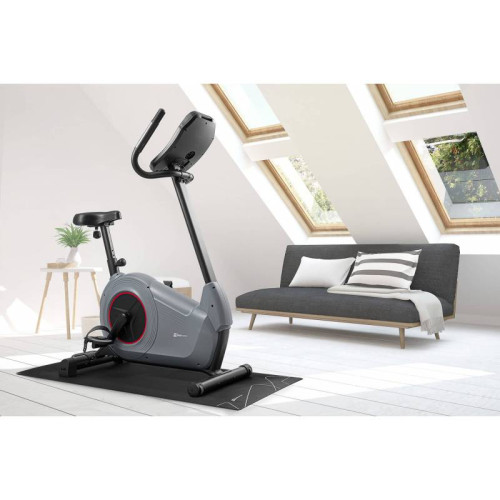 Велотренажер  Hop-Sport HS-100H Solid grey iConsole - фото №3