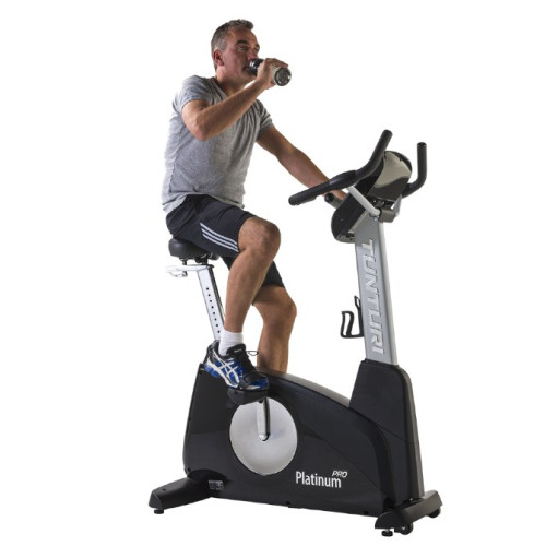 Велотренажер  Tunturi Platinum PRO Upright Bike 14PTUB2000 - фото №2